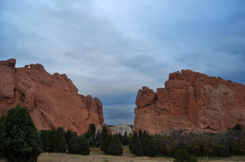 Garden of the Gods in Colorado Springs, Colorado