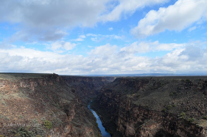 Rio Grande Gorge near Taos, New Mexico