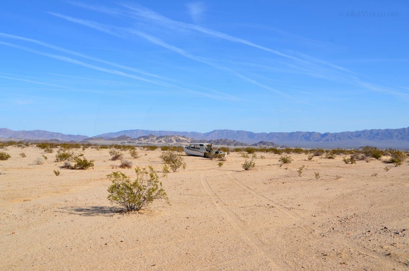 A Boat in the Desert