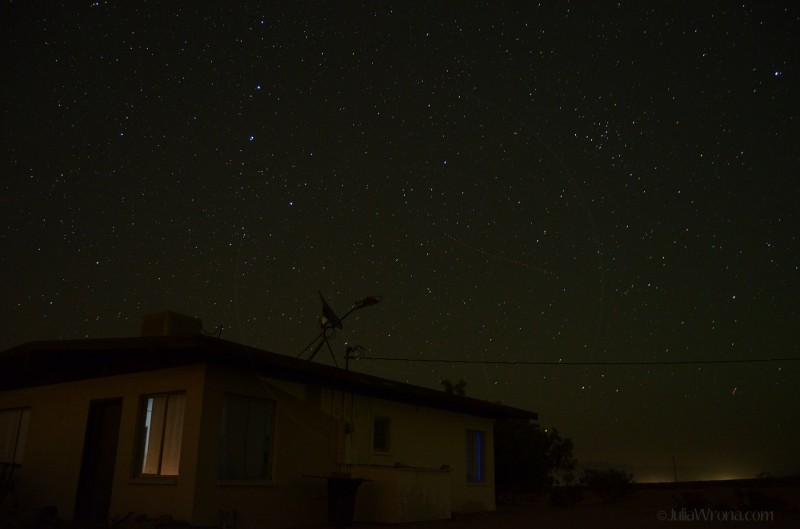 Stars in the Mojave at Night
