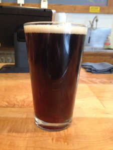 Pint of Stumbler Brown Ale from Argyle Brewing Company (craft beer)
