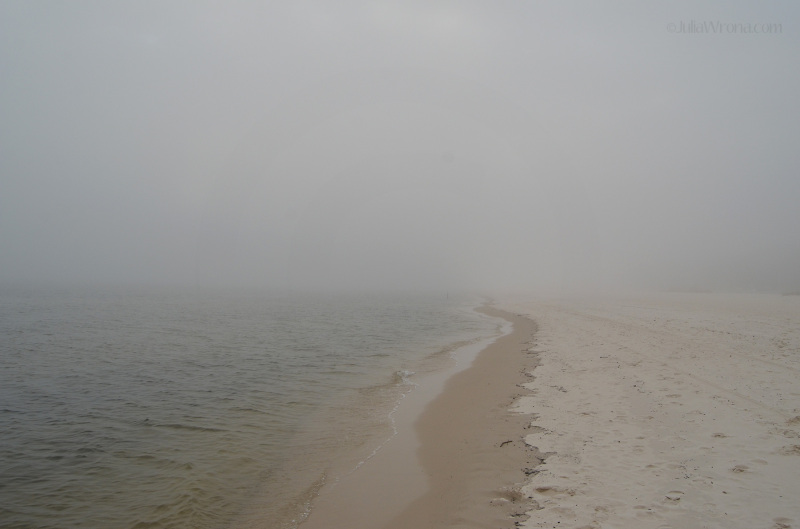 Fog on the nude beach