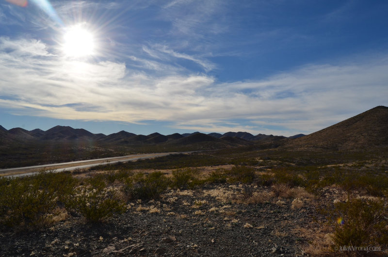 Driving across i-10 in Texas
