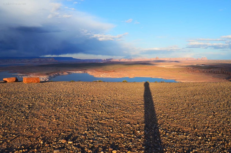 Sunset in Lake Powell