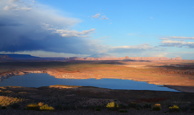 Sunset in Lake Powell