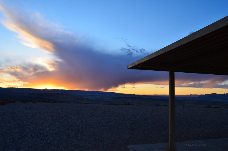 Sunset in Lake Powell