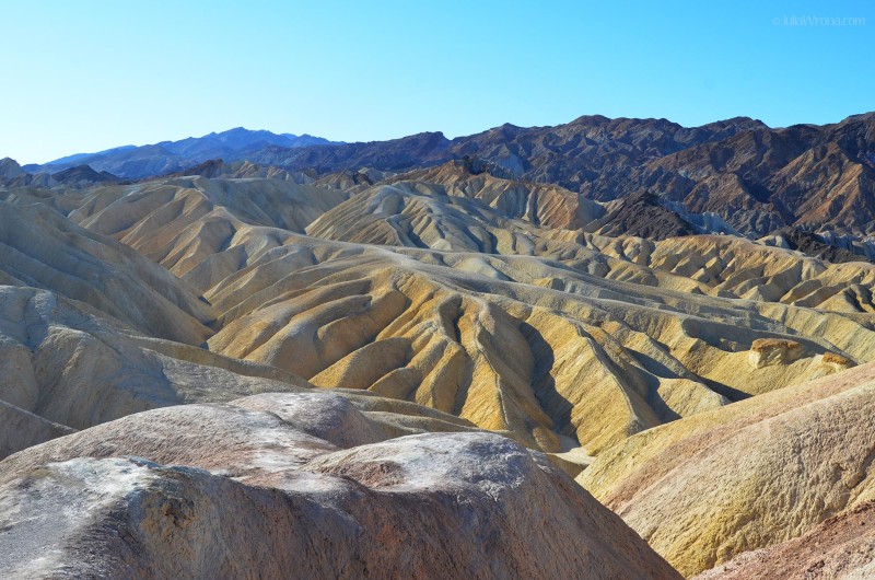 Zabriskie Point in Death Valley